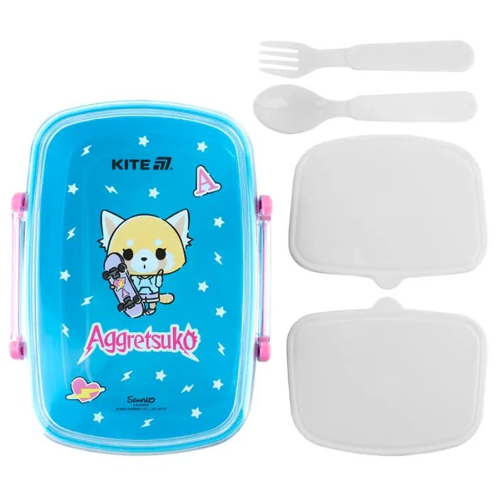 Ланч-бокс детский Kite Aggretsuko з наповненням 750 мл (AR25-181) изображение 5