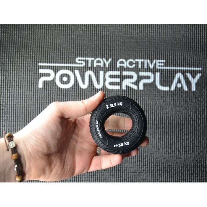 Эспандер PowerPlay PP-4330 Hand Grip Loops Light 13.5-18 кг Блакитний (PP_4330_Blue_(13.5-18kg)) изображение 4