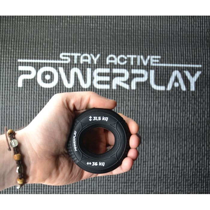 Эспандер PowerPlay PP-4330 Hand Grip Loops Light 13.5-18 кг Блакитний (PP_4330_Blue_(13.5-18kg)) изображение 6
