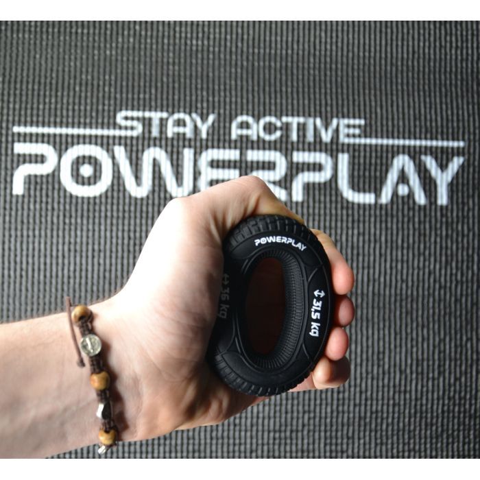 Эспандер PowerPlay PP-4330 Hand Grip Loops Light 13.5-18 кг Блакитний (PP_4330_Blue_(13.5-18kg)) изображение 7