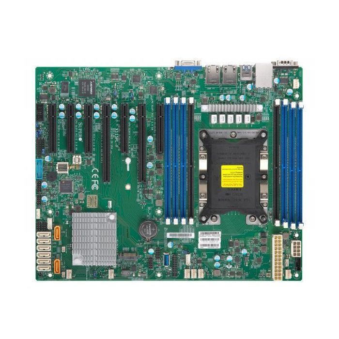 Серверная материнская плата Supermicro C621 S3647 ATX MBD-X11SPL-F-B (MBD-X11SPL-F-B)
