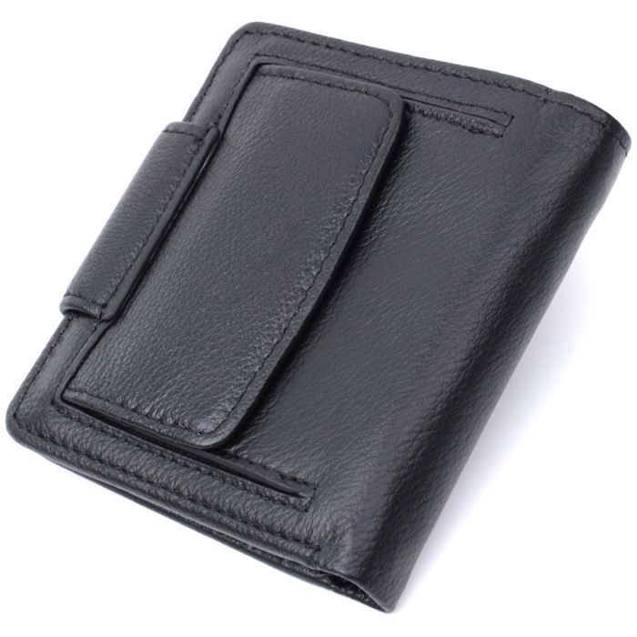 Гаманець ST Leather З натуральної шкіри Чорний (22701) зображення 2