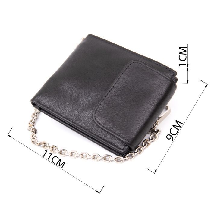 Портмоне Vintage Черное (20424) изображение 3