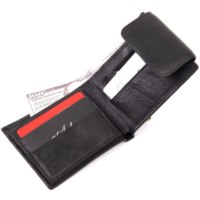 Портмоне Vintage Черное (20424) изображение 6