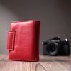 Гаманець ST Leather З натуральної шкіри Червоний (22704) зображення 10