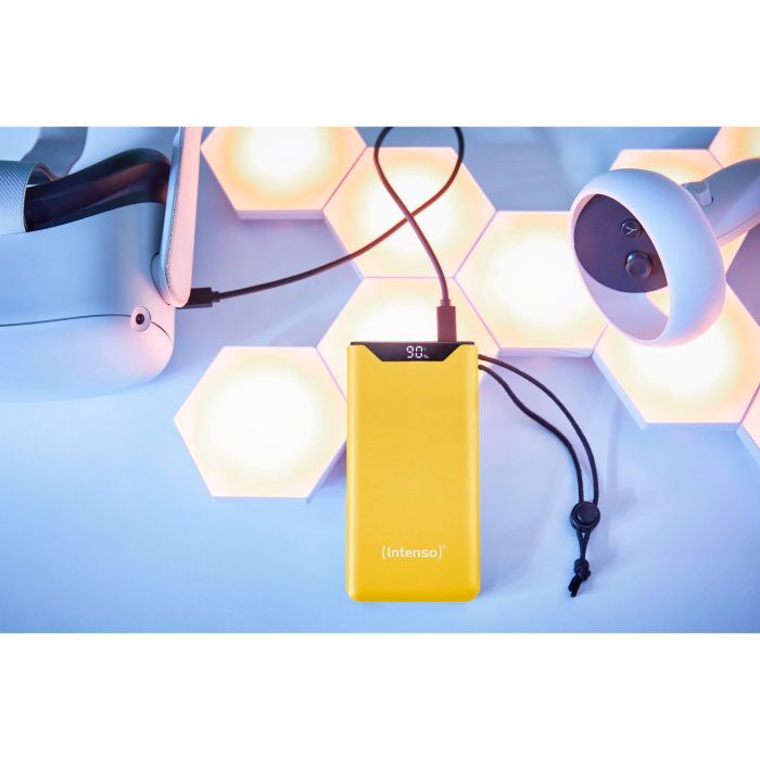 Батарея універсальна Intenso F10000 10000mAh QC/3.0 yellow (7332039) зображення 10