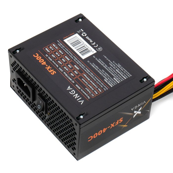 Блок питания Vinga 400W ОЕМ (SFX-400С) изображение 2