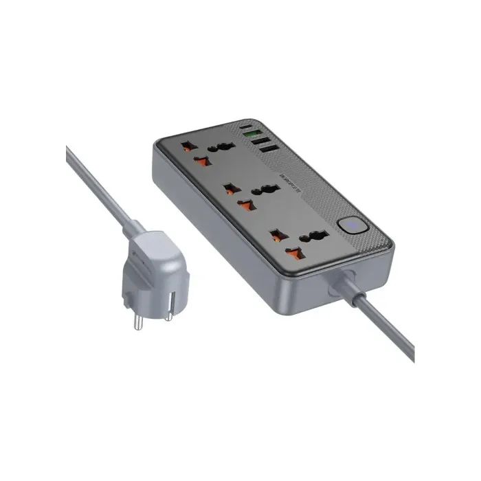 Сетевой фильтр питания BOROFONE BAC3A (6941991111464) изображение 2