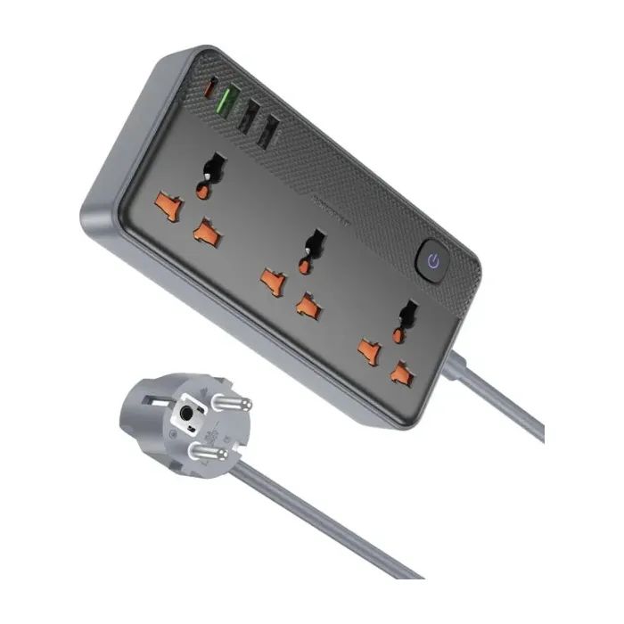 Сетевой фильтр питания BOROFONE BAC3A (6941991111464) изображение 5
