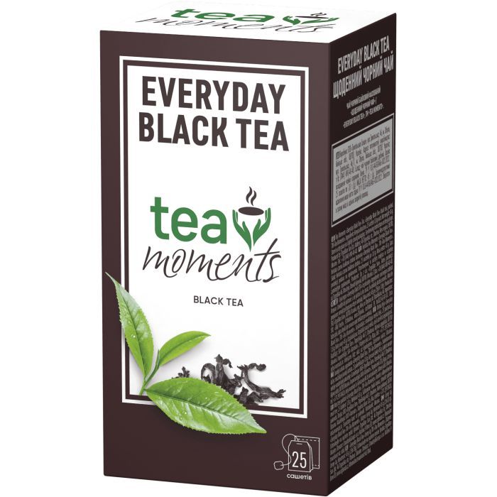 Чай Tea Moments Everyday Black Tea черный 25х1.8г (tm.00551)