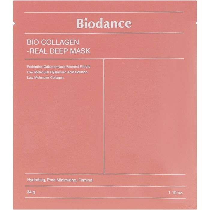 Маска для обличчя Biodance Bio Collagen Real Deep Mask Sheet 34 г (8809937360834)