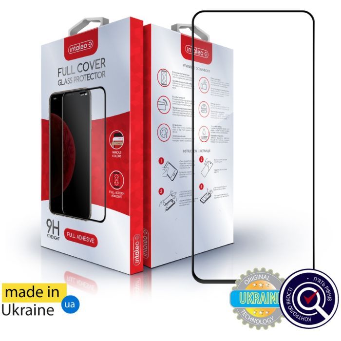 Стекло защитное Intaleo Full Glue Oppo A3 5G Black (1283126598760)