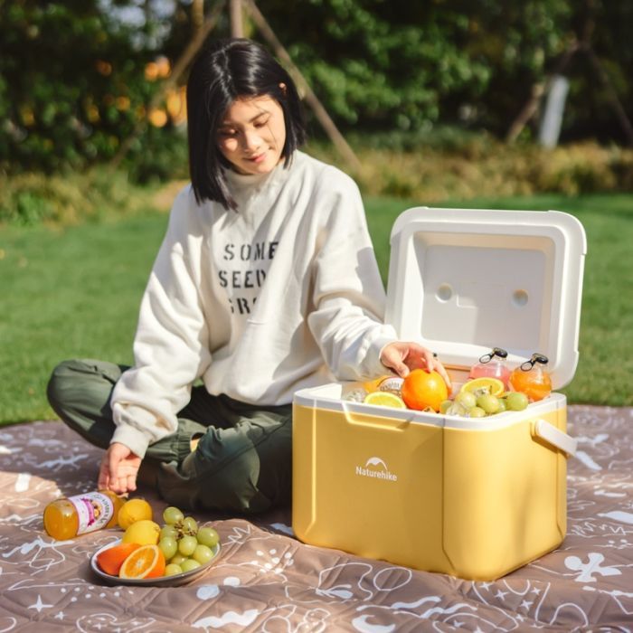Термобокс Naturehike CNK2450CF012, 18 л, бежевий (6975641884446) зображення 10