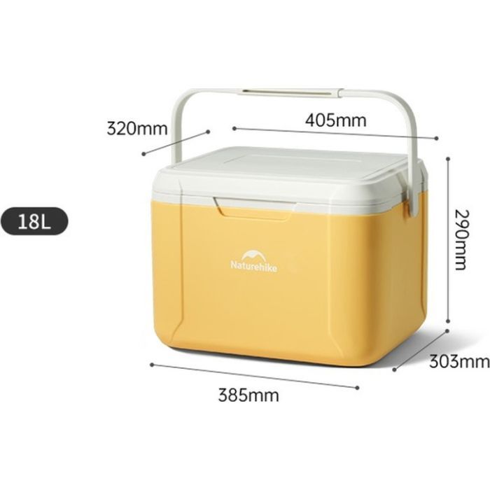 Термобокс Naturehike CNK2450CF012, 18 л, бежевий (6975641884446) зображення 4