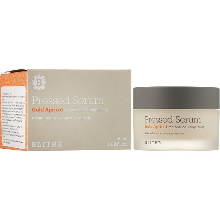 Сыворотка для лица Blithe Pressed Crystal Gold Apricot Serum Крем 27 мл (8809501660766) изображение 2