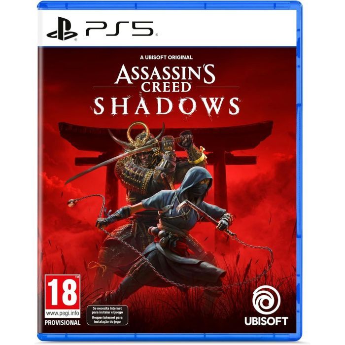 Игра Sony Assassin's Creed Shadows, BD диск (3307216292630)
