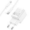 Зарядний пристрій HOCO C146A Charm USB-C PD20W + cable USB-C to USB-C White (6942007630269) зображення 3