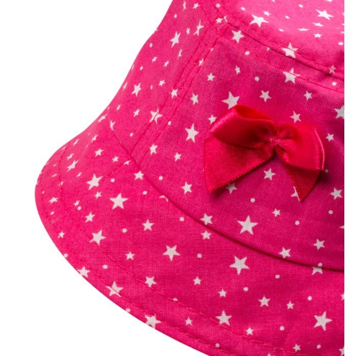 Панама детская Kitti со звездочками (T9350-1-44G-pink) изображение 3