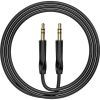 Кабель мультимедийный 3.5mm M to 3.5mm M black BOROFONE (6974443389166)