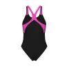Купальник Arena Openings Swimsuit V Back Lb 008063-590 чорно-салатовий 38 (3468337424130) изображение 5