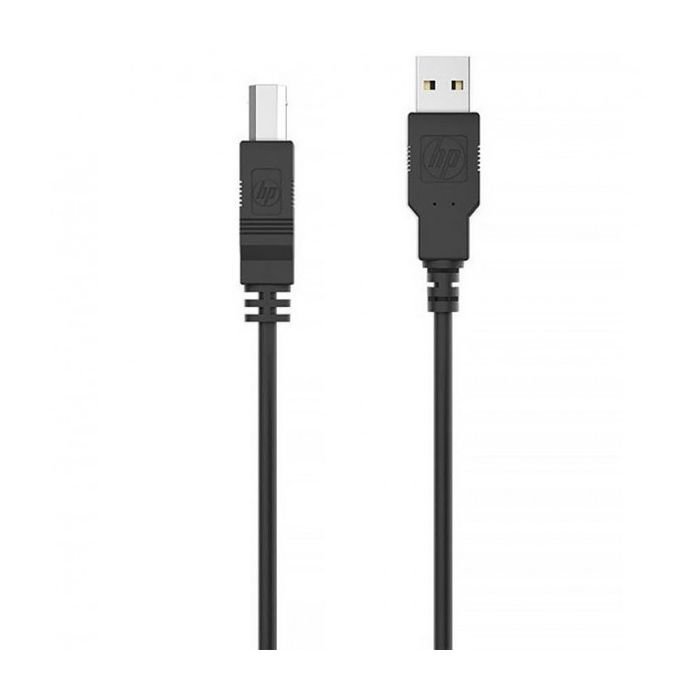 Кабель для принтера USB 2.0 AM/BM 3.0m black HP (DHC-PT100-3M) изображение 2