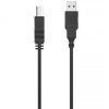 Кабель для принтера USB 2.0 AM/BM 3.0m black HP (DHC-PT100-3M) изображение 2