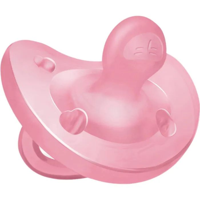 Пустышка Chicco Physioforma Soft силіконова від 6 до 16 місяців, 1шт. (блакитна) (73091.95)