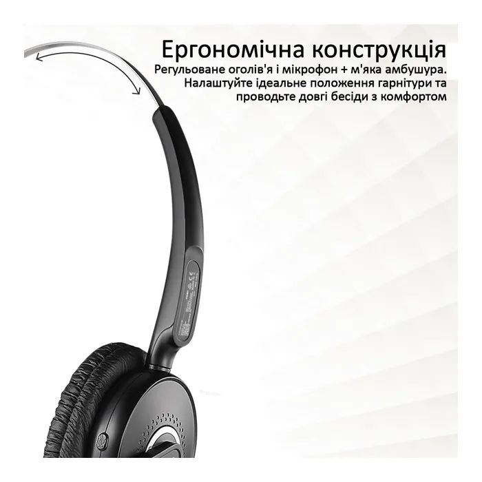 Наушники Promate Engage Black (engage.black) изображение 5