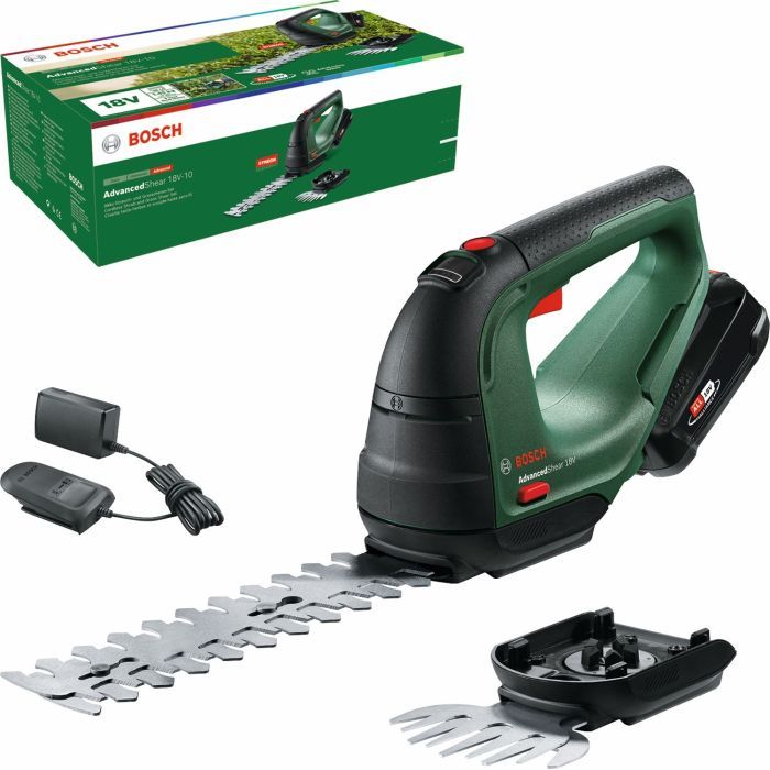 Кущоріз Bosch AdvancedShear 18V-10, PBA, 2.0Ah (0.600.857.000) зображення 2