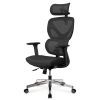 Офисное кресло Mealux D1 Air Fabric Black (HF-D1 F/B) изображение 3