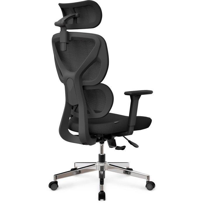 Офисное кресло Mealux D1 Air Fabric Black (HF-D1 F/B) изображение 6