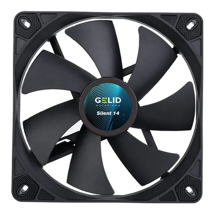 Кулер до корпусу Gelid Solutions Silent 14 Black 140 mm (FN-PX14-11) зображення 2