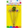 Свеча Maxi Stars "9" висотою 4,5 см, 3 шт. (MX620080-9)
