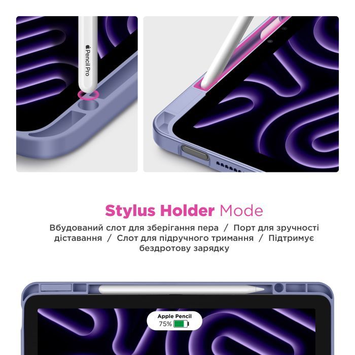 Чехол для планшета Armorstandart Y-Type PEN Redmi Pad Pro / Poco Pad Pine Green (ARM85545) изображение 4