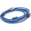 Кабель для принтера USB 2.0 AM/BM 3.0m ferrite blue Ritar (YT-AM/BM-3.0TBL) изображение 2