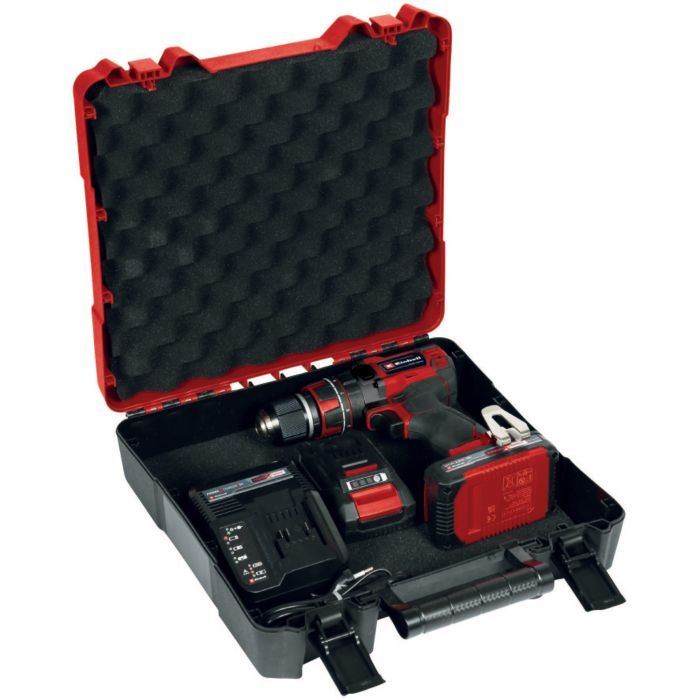 Шуруповерт Einhell TP-CD 18/50 Li-i BL PXC 18V, 2х2Ah, 50Нм, кейс (4513940) зображення 7