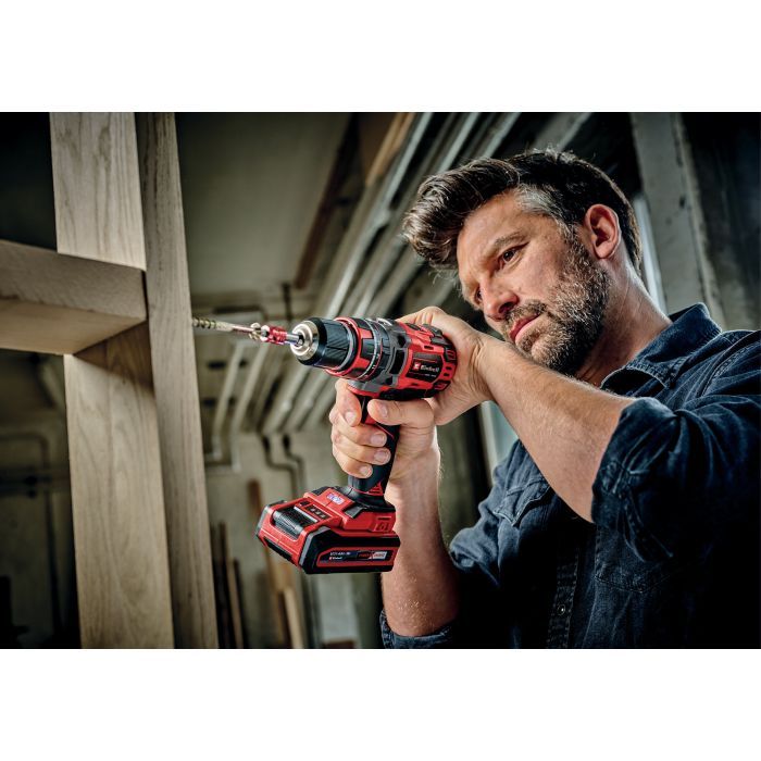 Шуруповерт Einhell TP-CD 18/50 Li-i BL PXC 18V, 2х2Ah, 50Нм, кейс (4513940) зображення 8