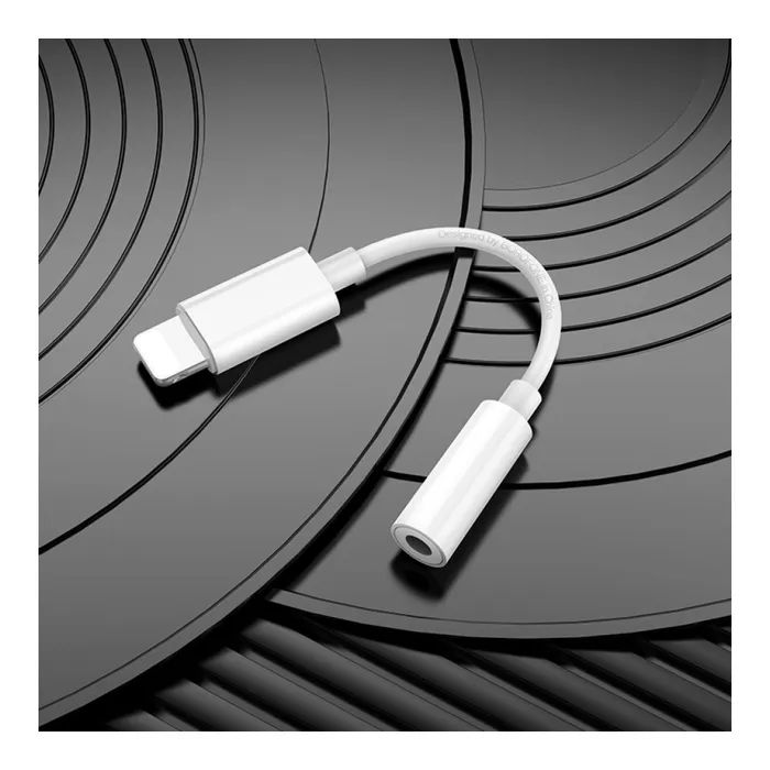 Перехідник Lightning to 3.5mm F white BOROFONE (6941991111143) зображення 8