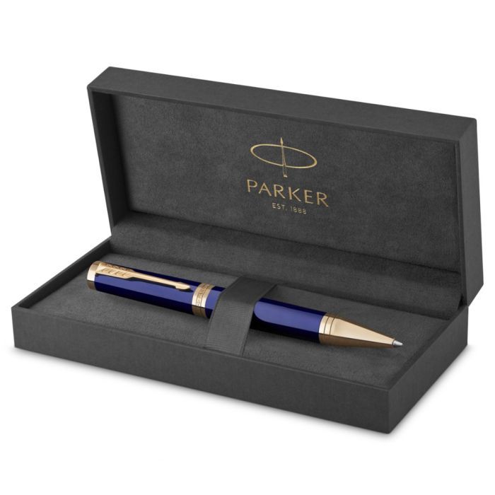 Ручка кулькова Parker INGENUITY Blue Lacquer GT BP (60 232) зображення 3