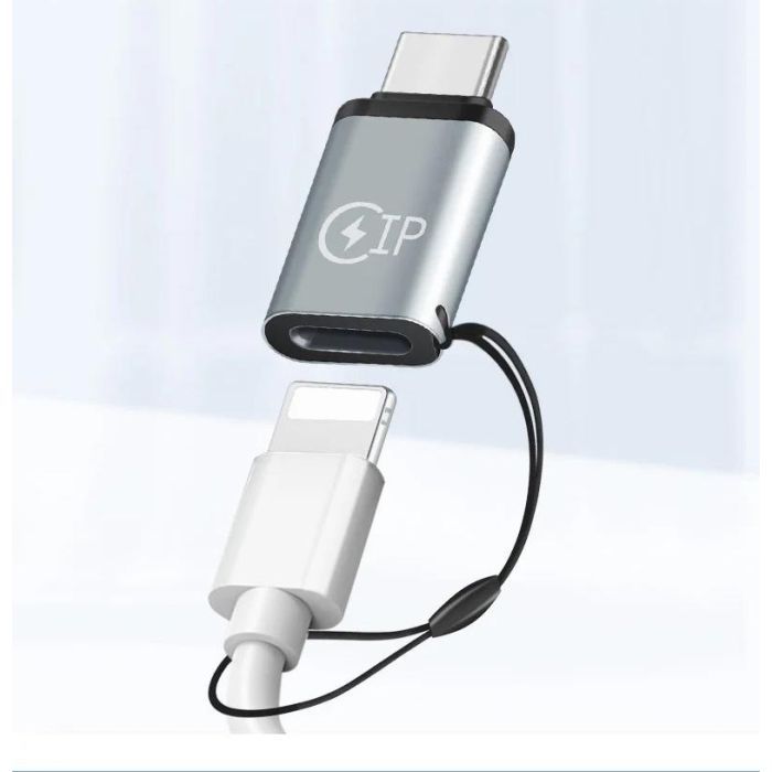 Переходник Lightning F to USB-C M gray XoKo (XK-AC-027) изображение 2