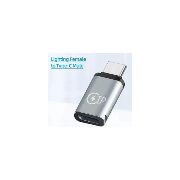 Переходник Lightning F to USB-C M gray XoKo (XK-AC-027) изображение 4