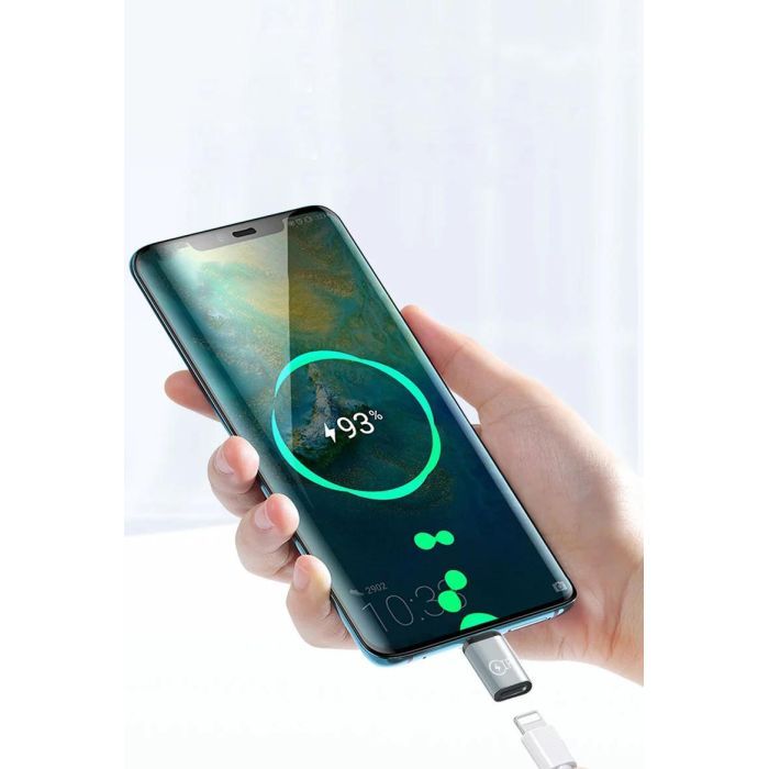 Переходник Lightning F to USB-C M gray XoKo (XK-AC-027) изображение 5