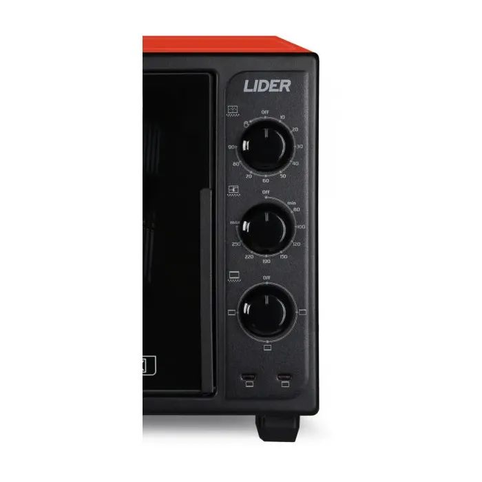 Электропечь LIDER 3623 ECO BLACK-RED изображение 5