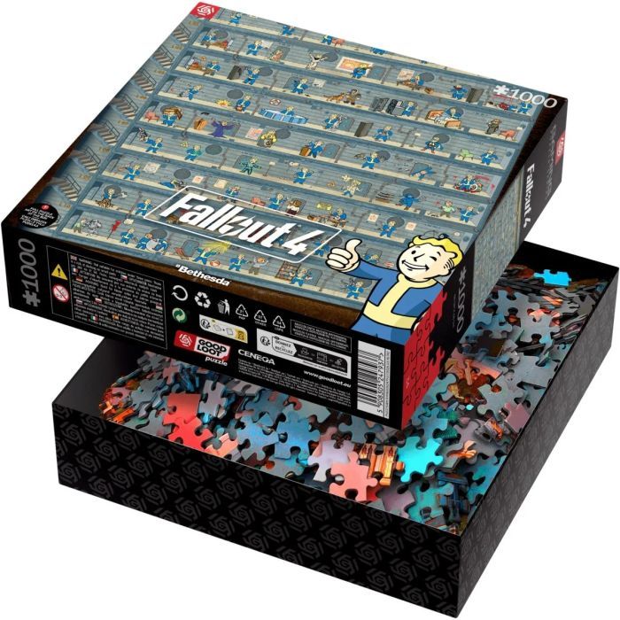 Пазл GoodLoot Fallout 4 Perk Poster Puzzles 1000 ел. (5908305247937) зображення 10