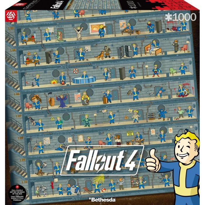 Пазл GoodLoot Fallout 4 Perk Poster Puzzles 1000 ел. (5908305247937) зображення 3