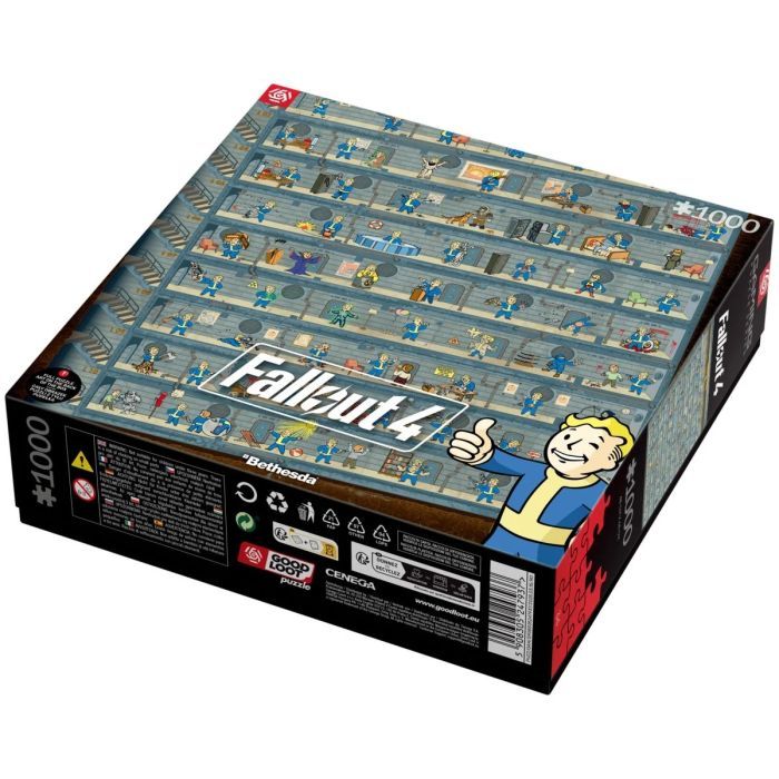 Пазл GoodLoot Fallout 4 Perk Poster Puzzles 1000 ел. (5908305247937) зображення 9