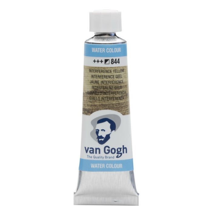 Акварельні фарби Royal Talens Van Gogh (844), Інтерферентний жовтий, туба 10 мл (8712079418205)