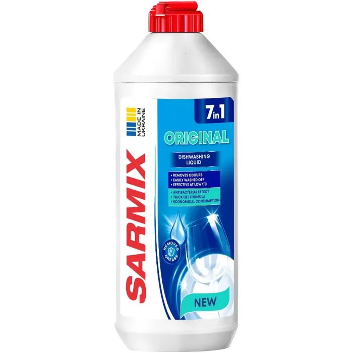 Средство для ручного мытья посуды Sarmix Freshness 500 мл (4820268103659)