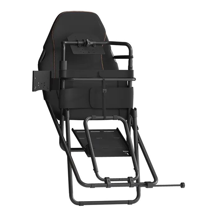 Кресло игровое GamePro з кріпленням для керма, педалей та коробки передач Black (RS400B) изображение 3