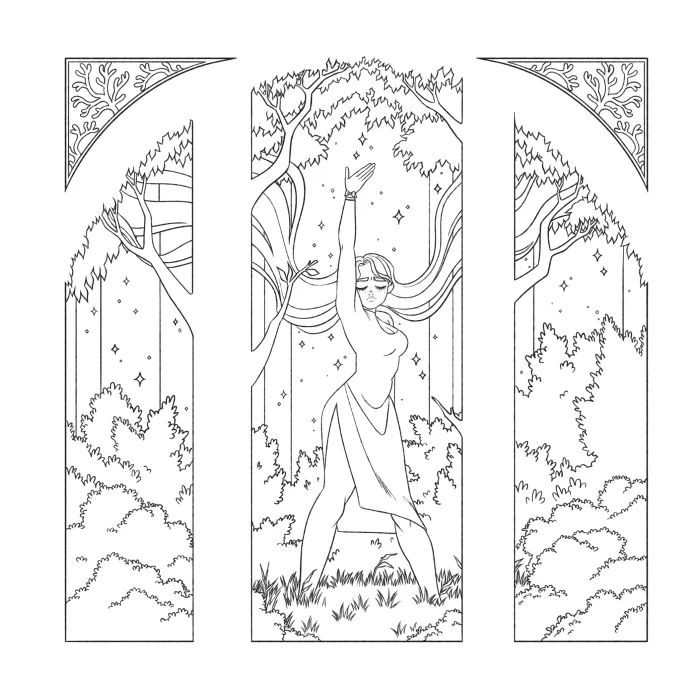 Книга Пристрасті Олімпу. Офіційна розмальовка - Рейчел Смайт Vivat (9786171709751) изображение 11